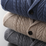 Robert | Kardigan z wełny merino
