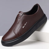 Tobiasz | Skórzane buty wsuwane