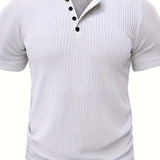 Wincenty | Elegancki T-shirt ze wzorem