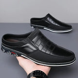 Witold | Skórzane buty typu mule