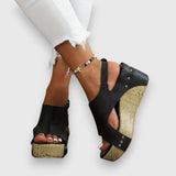 Mia – Vintage platformowe sandały