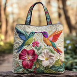 Pure Hummingbird Quilted Bag