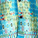 Władysław | Niebieska koszula hawajska w stylu boho