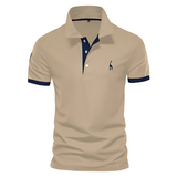 Gustaw | Bawełniana koszulka polo