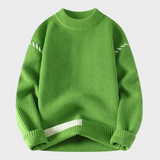 Sweter z okrągłym dekoltem