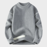 Sweter z okrągłym dekoltem
