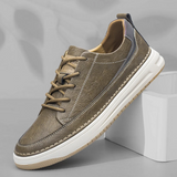 Ireneusz | Klasyczne skórzane sneakersy
