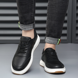 Klemens | Minimalistyczne skórzane sneakersy
