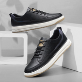 Ireneusz | Klasyczne skórzane sneakersy