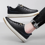 Ireneusz | Klasyczne skórzane sneakersy