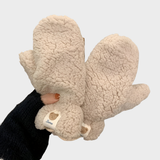 Klara – Pluszowe Rękawiczki Teddy