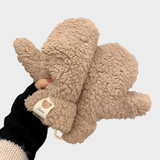 Klara – Pluszowe Rękawiczki Teddy