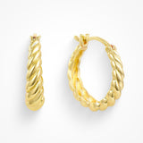 Kolczyki Twist w stylu Twist