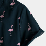 Makary | Hawajska koszula we flamingi