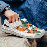 Aleksander | Eleganckie letnie buty skórzane