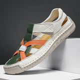 Aleksander | Eleganckie letnie buty skórzane