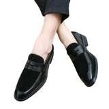 Edgar | Eleganckie skórzane mokasyny penny