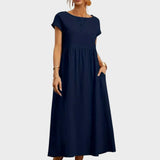 Gabrielle™ — Midi sukienka w eleganckim, ponadczasowym stylu