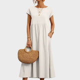 Gabrielle™ — Midi sukienka w eleganckim, ponadczasowym stylu