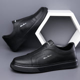 Tobiasz | Skórzane buty wsuwane