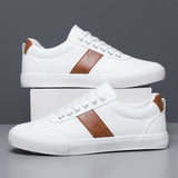 Jacenty | Skórzane sneakersy w miejskim stylu