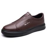 Tobiasz | Skórzane buty wsuwane