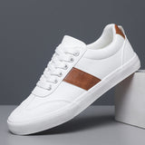 Jacenty | Skórzane sneakersy w miejskim stylu