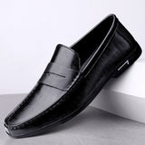 Piotr | Eleganckie skórzane loafersy