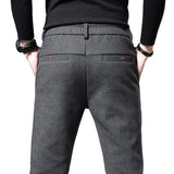 Gaweł | Spodnie slim fit z bawełną