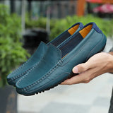 Laurenty | Skórzane loafersy w stylu retro