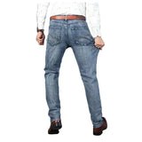 Rajmund | Biznesowe jeansy z denimu
