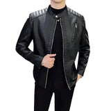Tymoteusz | Elegancka kurtka skórzana