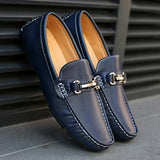 Radomir | Skórzane loafersy