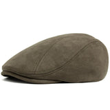 Janusz | Klasyczny zamszowy beret