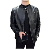 Bazyli | Elegancka kurtka skórzana