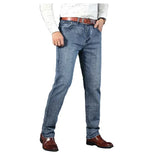 Rajmund | Biznesowe jeansy z denimu