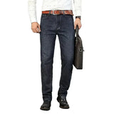 Rajmund | Biznesowe jeansy z denimu