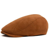 Janusz | Klasyczny zamszowy beret