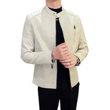 Tymoteusz | Elegancka kurtka skórzana