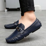 Radomir | Skórzane loafersy