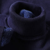 ARLO - Sweter z wełny merino z wysokim kołnierzem