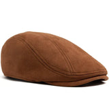 Janusz | Klasyczny zamszowy beret