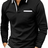 Konrad | Swobodny sweter polo