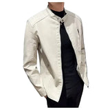 Bazyli | Elegancka kurtka skórzana