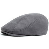 Janusz | Klasyczny zamszowy beret
