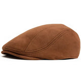 Janusz | Klasyczny zamszowy beret