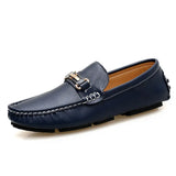 Radomir | Skórzane loafersy