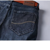 Rajmund | Biznesowe jeansy z denimu