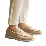 Zbysław | Zamszowe loafersy