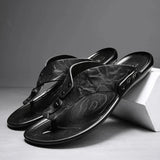 Kajetan | Eleganckie skórzane sandały